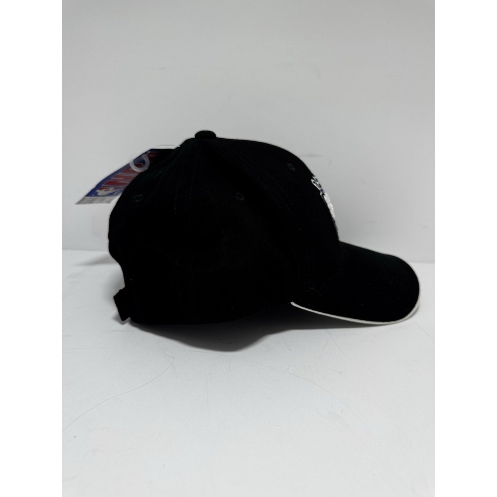 Vintage‎ Sacramento Kings Hat Mens Strapback Black Twins Enterprise Old Logo - Picture 2 of 7